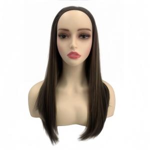 Jewish Virgin Human Hair U Part Wig
